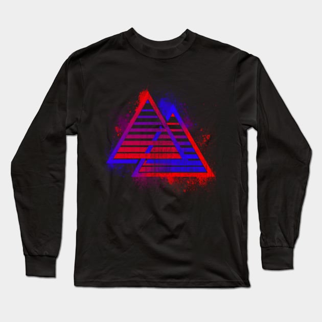 Connected Long Sleeve T-Shirt by Not Meow Designs 